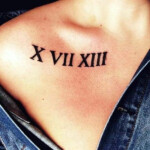 101 Cool And Classic Roman Numerals Tattoo Designs