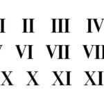 2 031 BEST Roman Numeral Font IMAGES STOCK PHOTOS VECTORS Adobe Stock