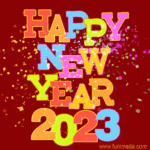 2023 New Year s Eve Confetti Animated GIF Image Download On