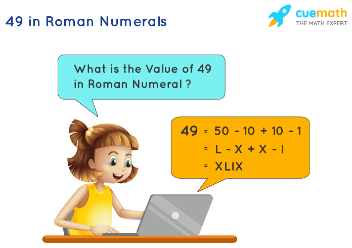 49 In Roman Numerals How To Write 49 In Roman Numerals