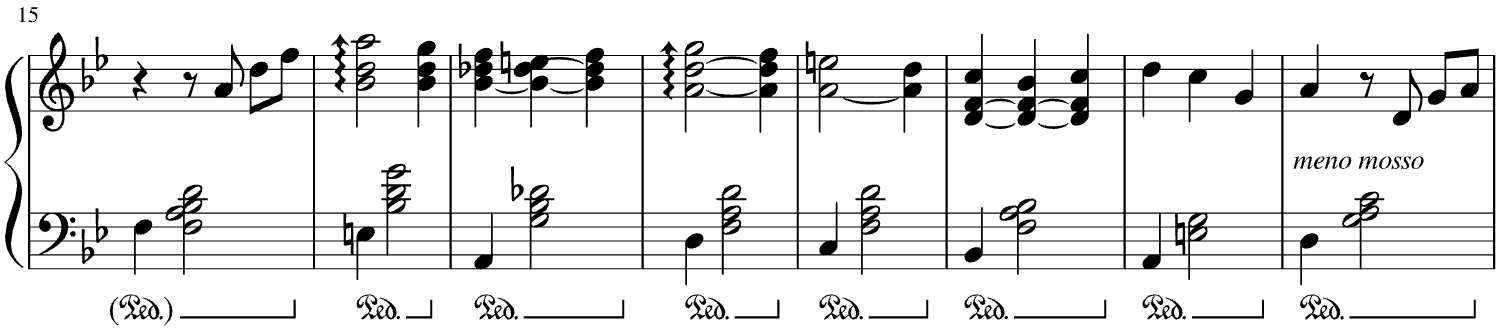 Analysis Chord Progression In Merry Go Round Of Life Music 