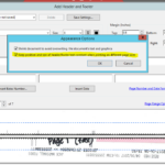 Bates Numbering Cannot Be Removed And Improper For Adobe Support