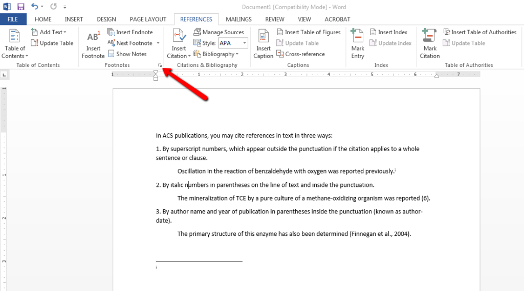 Citations Chemistry Research Guide LibGuides At University Of 