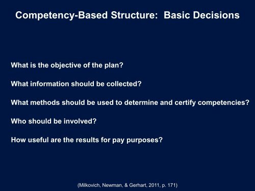 Competency Based