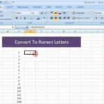 How To Convert Decimal To Roman Numeral In Excel YouTube