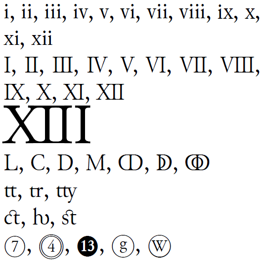 I Ii Iii Iv V Numbers Malaypopo