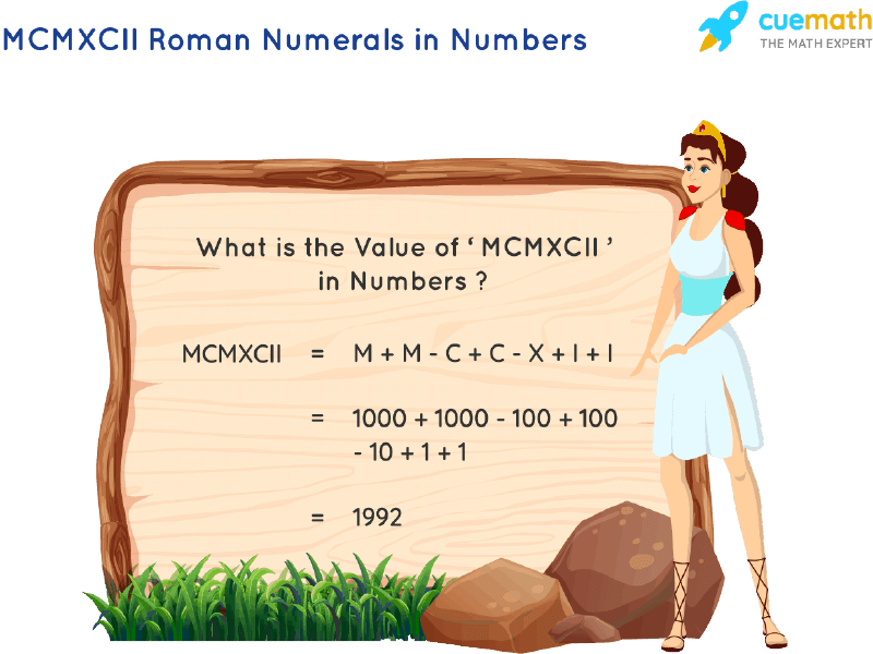 MCMXCII Roman Numerals How To Write MCMXCII In Numbers 