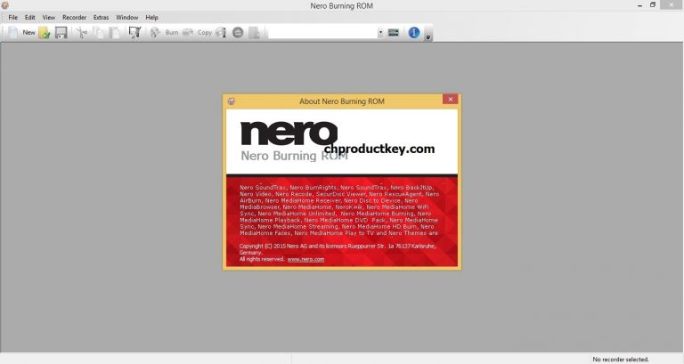 Nero Burning ROM 2023 Crack With Serial Key Download