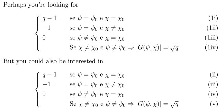 Numbering How To Enumerate With Roman Numerals The Items Of The