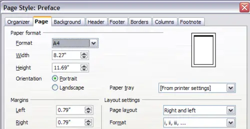 OpenOffice Writer 3 x Restarting Page Numbering