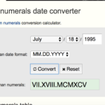 Pin By Sasha Ferguson On My Own Cooler Roman Numeral Date Converter