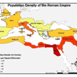 Population Density Of The Roman Empire 1st Century 1056 816