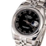 Rolex Datejust 116200 Black Roman Numeral Dial