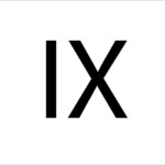 Roman Numeral 9 Flashcards Cards Roman Numerals