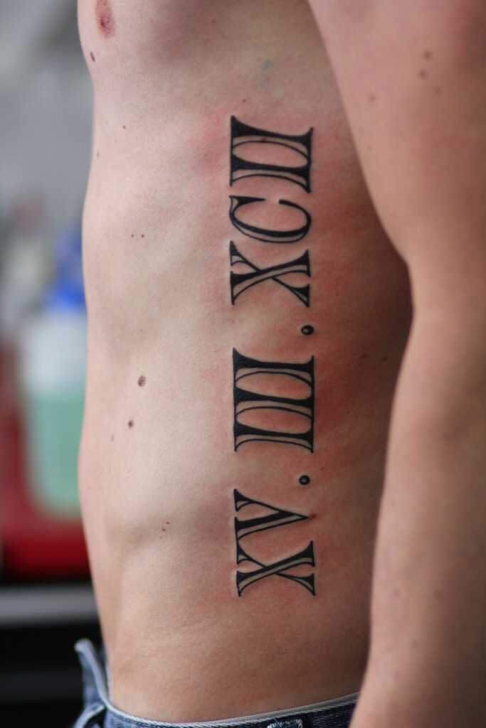 Roman Numeral Tattoos Designs Ideas And Meaning Roman Numeral Tattoo 