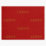 Roman Numerals Jigsaw Puzzles Redbubble