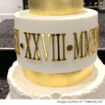 Roman Numerals Roman Numeral Dates For Cakes Cake Topper Etsy Cake