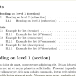 Table Of Contents Awful ToC Layout While Using Roman Number TeX