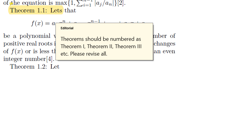 Theorem Roman Numbering TeX LaTeX Stack Exchange