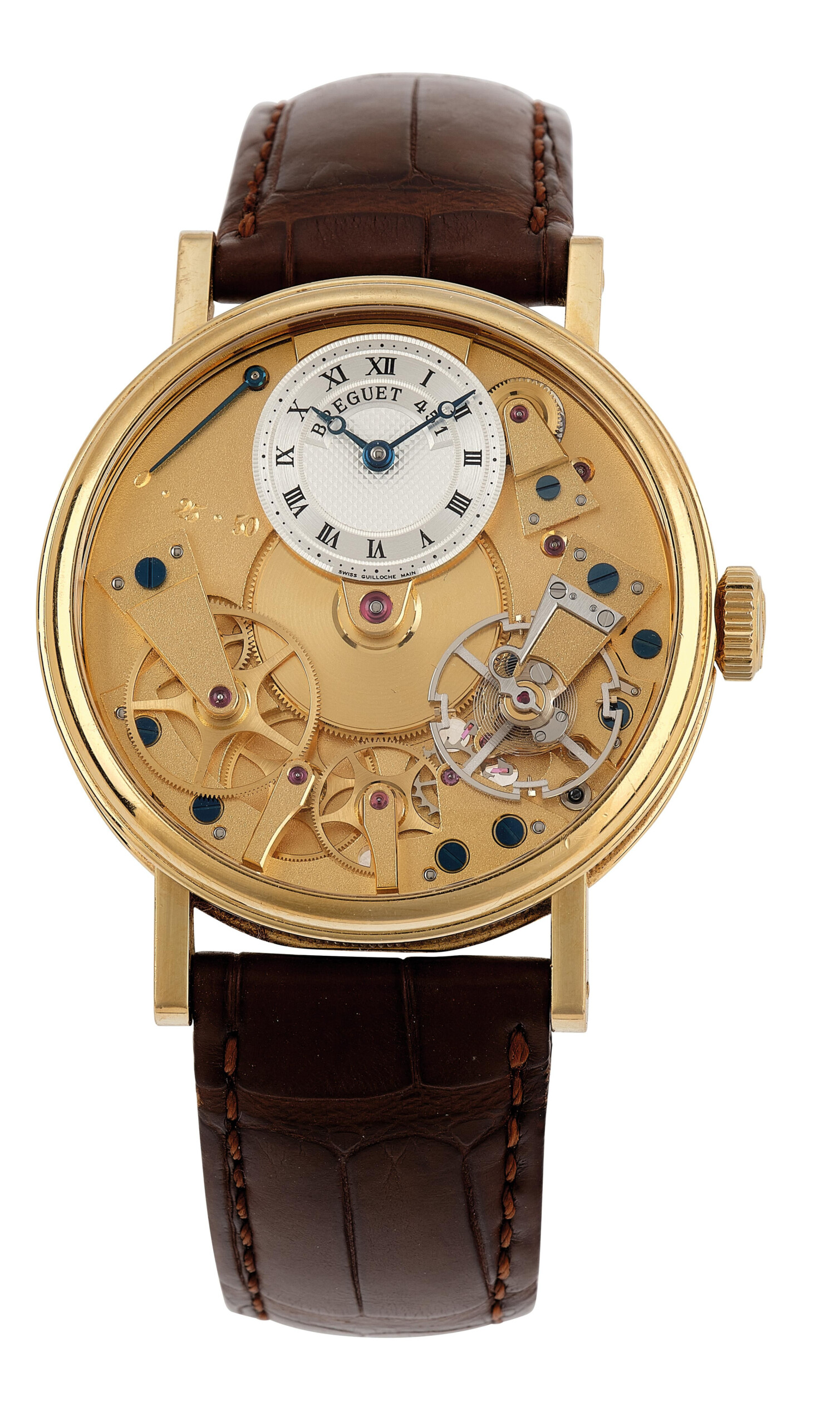 Breguet La Tradition Nummer 451 Buckle Gold Wrist Watches