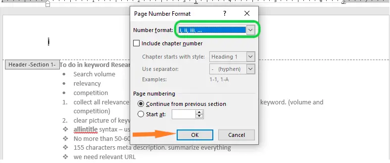 How To Add Page Number In MS Word