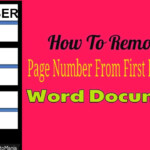How To Number Pages In Word Using Both Roman Numerals And Numbers YouTube