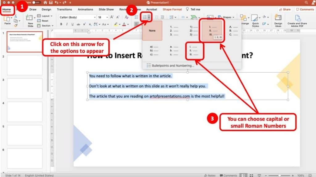 Nombor Roman Dalam Microsoft Word Joanne Parr