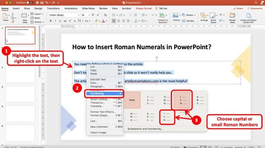 Nombor Roman Dalam Microsoft Word Neil Hamilton