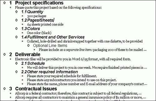 Using Word s Automatic Outline Numbering Chapter 18 Outlining