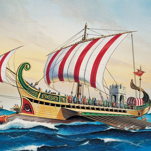 1 87 Roman Warship B C 50