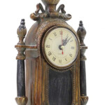 Buy Mantel Clock Retro Resin Desk Clock Pendulum Large Antique Battery