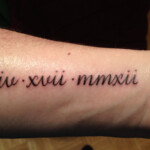 For My Boy his Birthday In Roman Numerals Roman Numeral Birthday