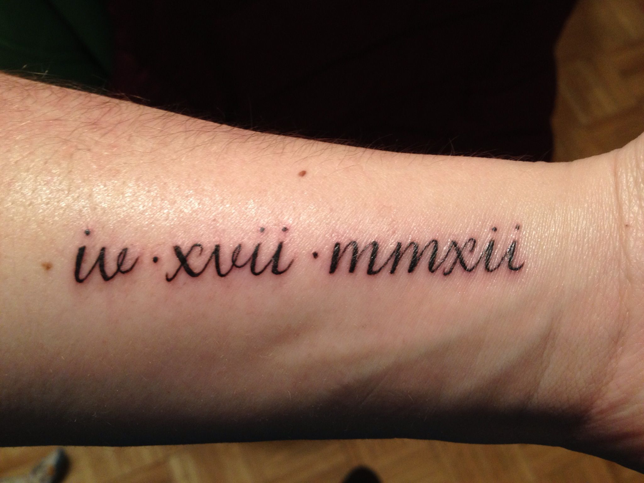 For My Boy his Birthday In Roman Numerals Roman Numeral Birthday 