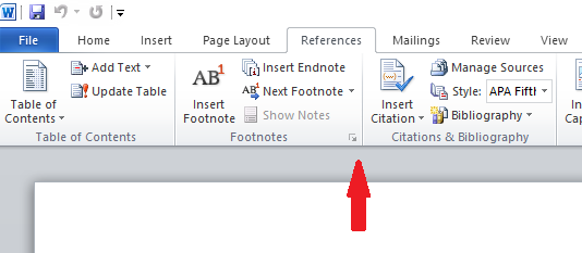 Formatting Endnotes In Accordance With The Chicago Manual Of Style