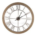 Galvanized Metal Roman Numeral Wall Clock Hobby Lobby 1483775