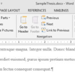 How To Insert A Page Number In Word With A Header In Word For Mac