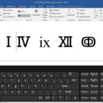 How To Type Roman Numerals On Keyboard How To Write Roman Numbers In