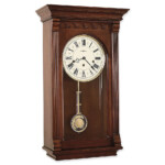 Howard Miller Alcott 14 75 InchWall Clock In Windsor Cherry Bed Bath