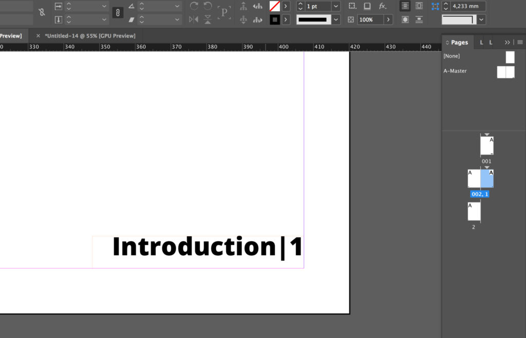 InDesign Page Numbers Step By Step Tutorial