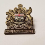 MLA Paul Langevin Member Of Legislative Assembly Alberta Lapel Pin 772