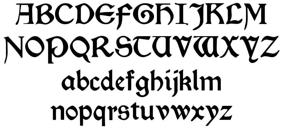 Morris Roman Font By Dieter Steffmann FontRiver