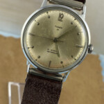 Rare Vintage Timex 21 Jwewls M72 Water Resistant Hand Wind Marked 6317