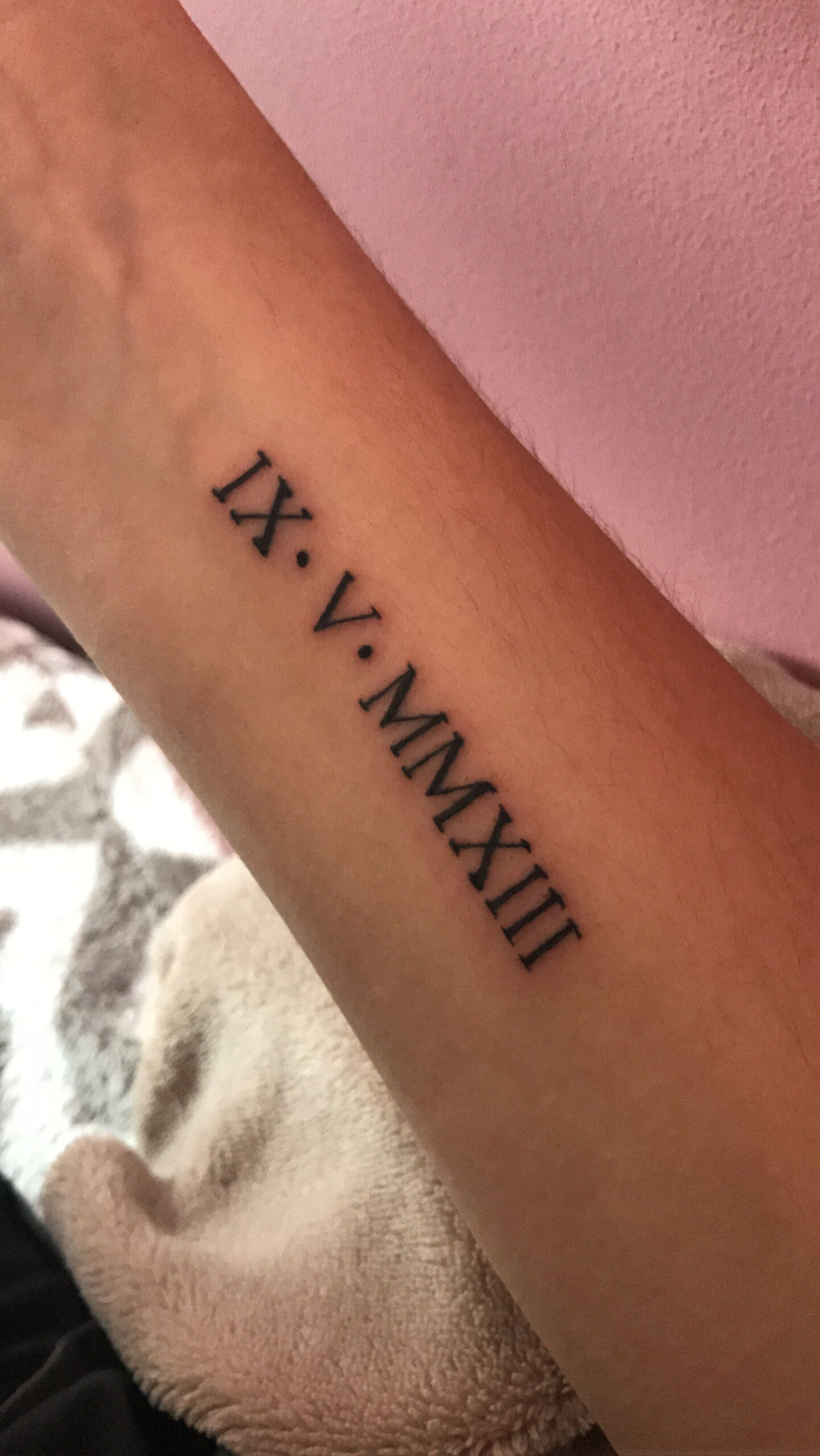 Roman Numberal Tattoo Tattoo Quotes Tattoos Tatto