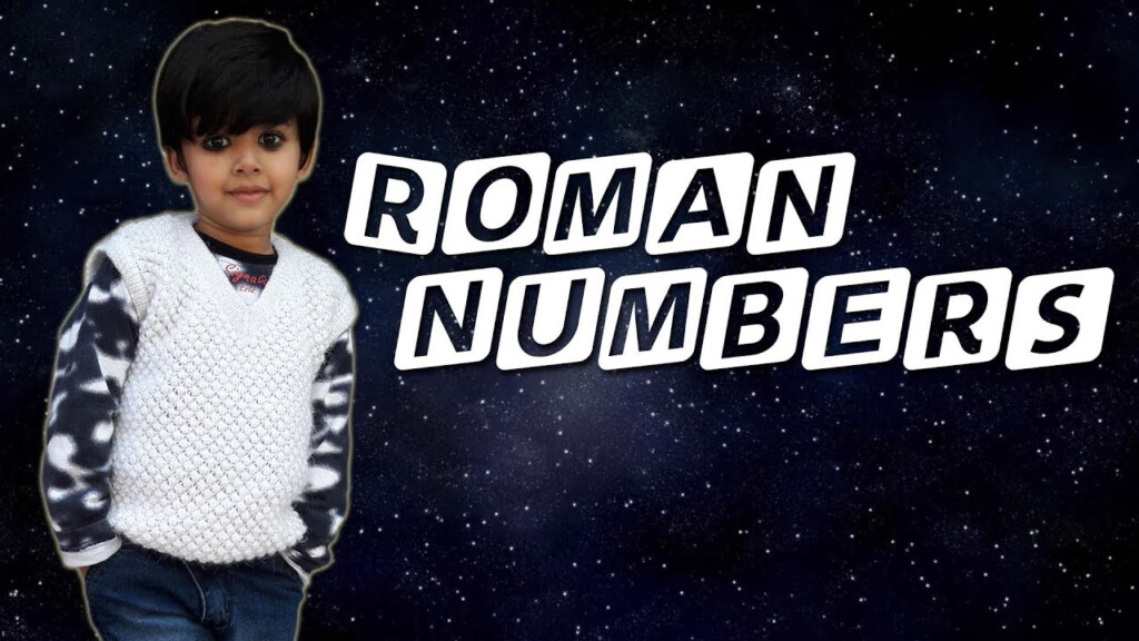 Roman Numbers Roman Numberals For Kids Learning YouTube