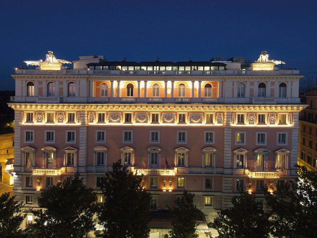 Rome Marriott Grand Hotel Flora Rome Italy Hotel Review Cond 