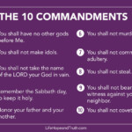 Seven Commandments 7 Commandments Jesus Gave From The Gospels 2022 10