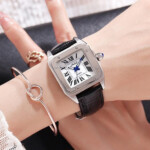 Square Roman Numberals Scale Women s Watch Womens Watches Women Watches