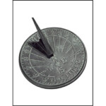 Sundials 10025 Rome Industries 2520 Cast Iron Numbers Sundial BUY