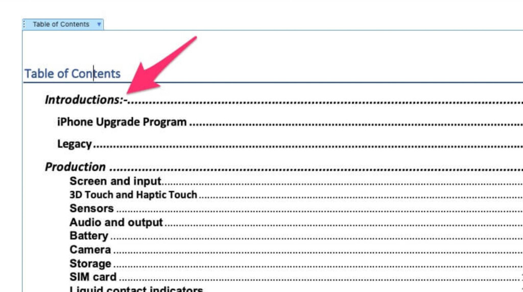 Word 2016 Table Of Contents Page Numbering Benefitsgarry