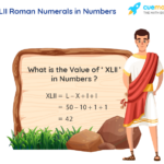 XLII Roman Numerals How To Write XLII In Numbers